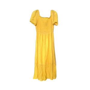 NWT Nanette Lepore Limoncello Yellow Maxi Dress, Size 6, Retail $148
